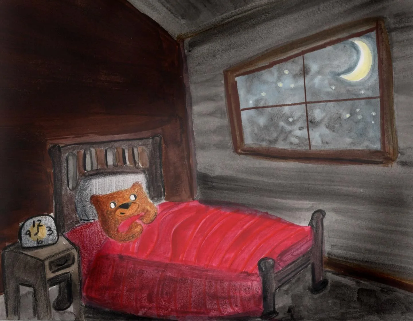 Dreamy nights 🥰

#illustration #childrensbookillustrator #cuteillustration #cozyillustration #winterillustration