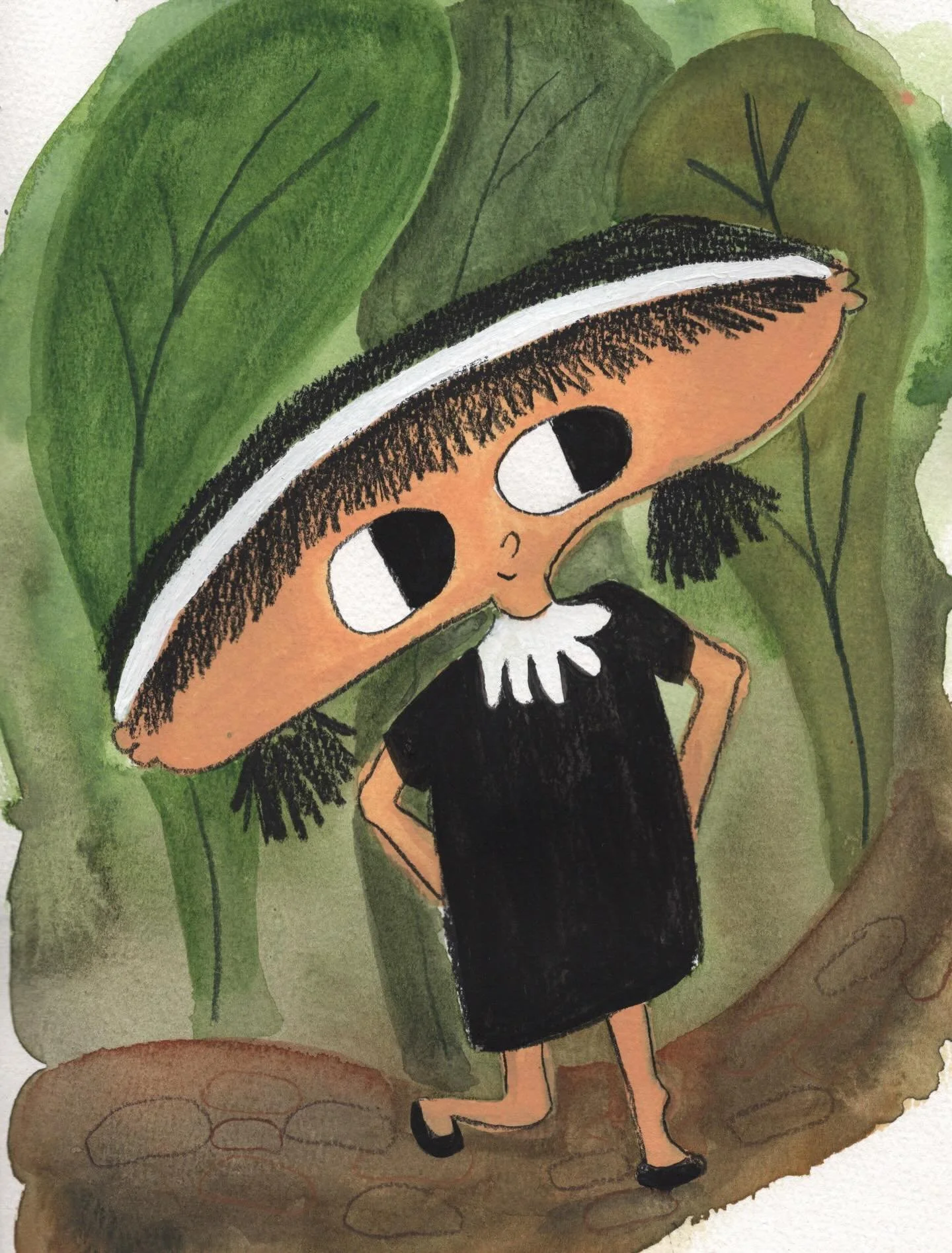 Meet Piper! She may look familiar because we just used a similar character in our latest book Soup Season (which I swear we&rsquo;re going to actually publish soon!) but now she has a whole new story. To match her new narrative, she&rsquo;s also got 