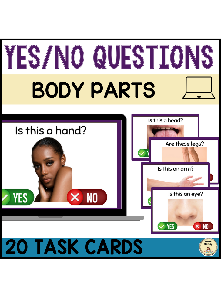 Yes/No Questions - Body Parts