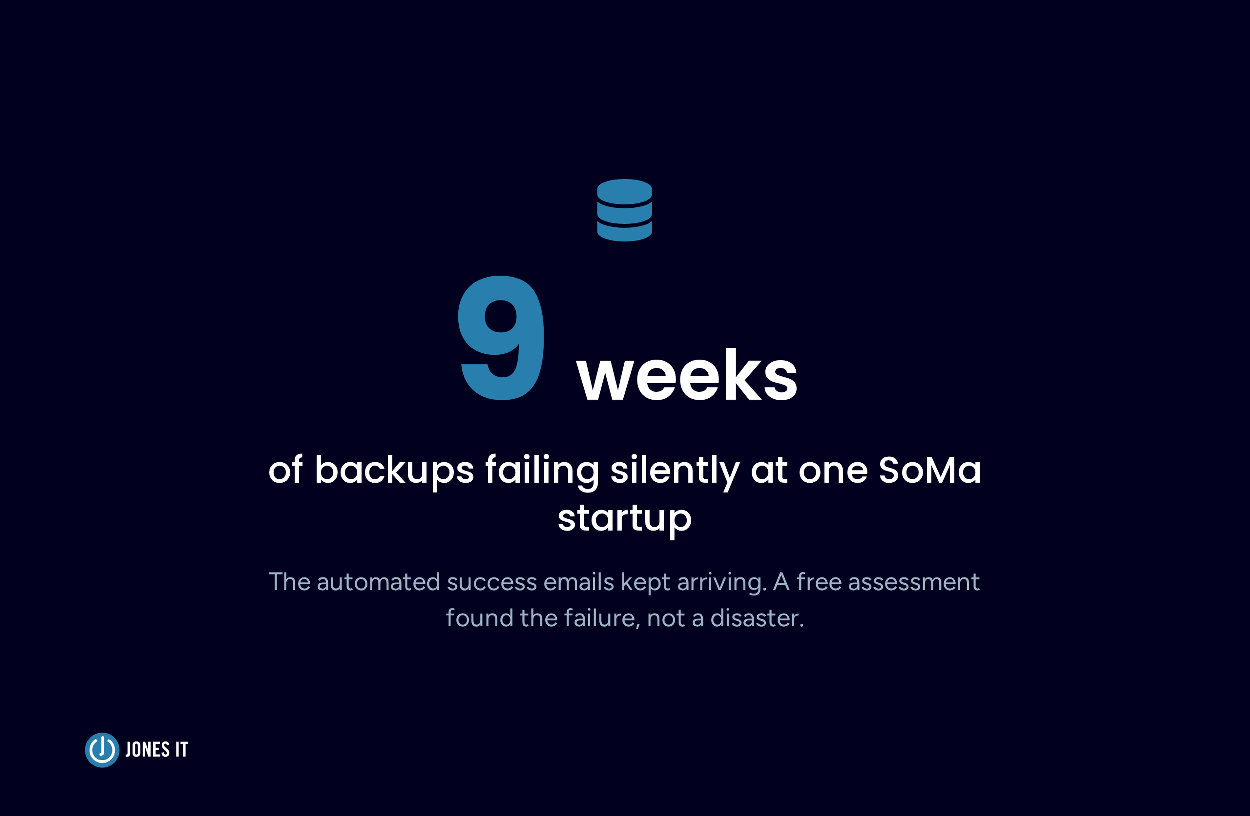 free IT assessment backup stat