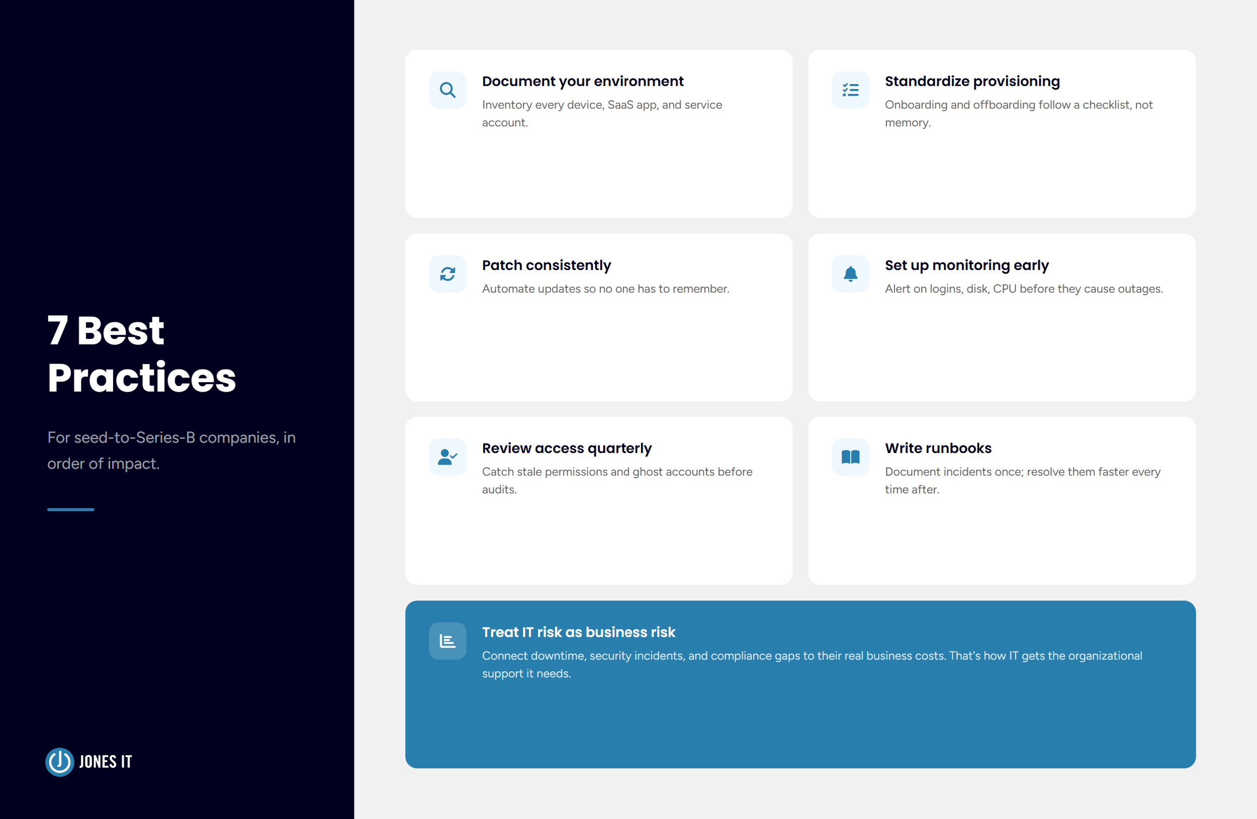 7 ITOM best practices