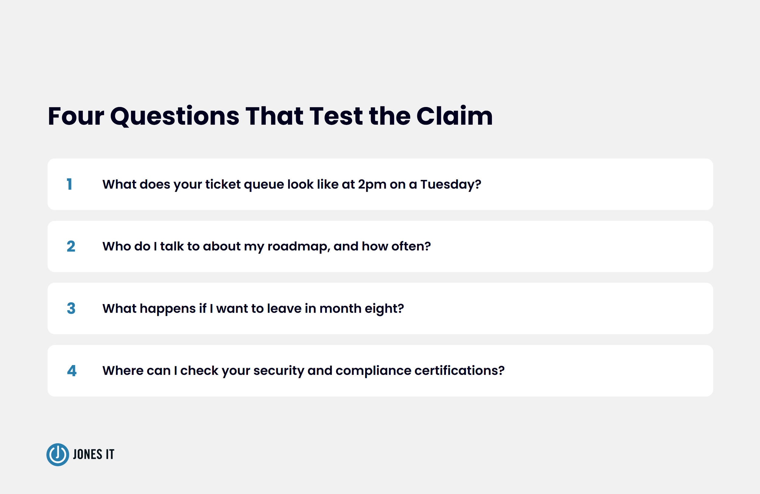 4 Questions to ask your MSP to test their claims