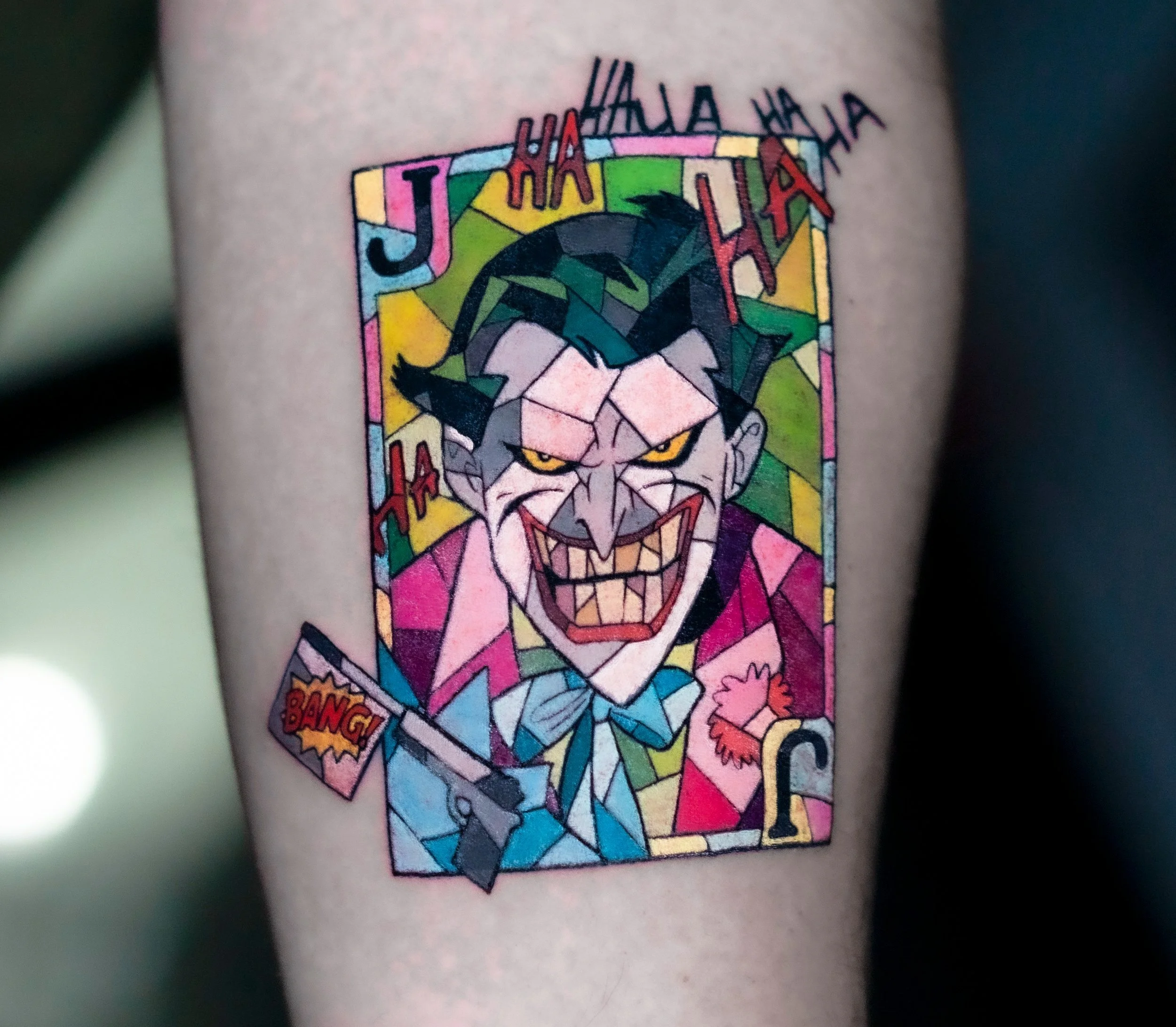 joker tattoo