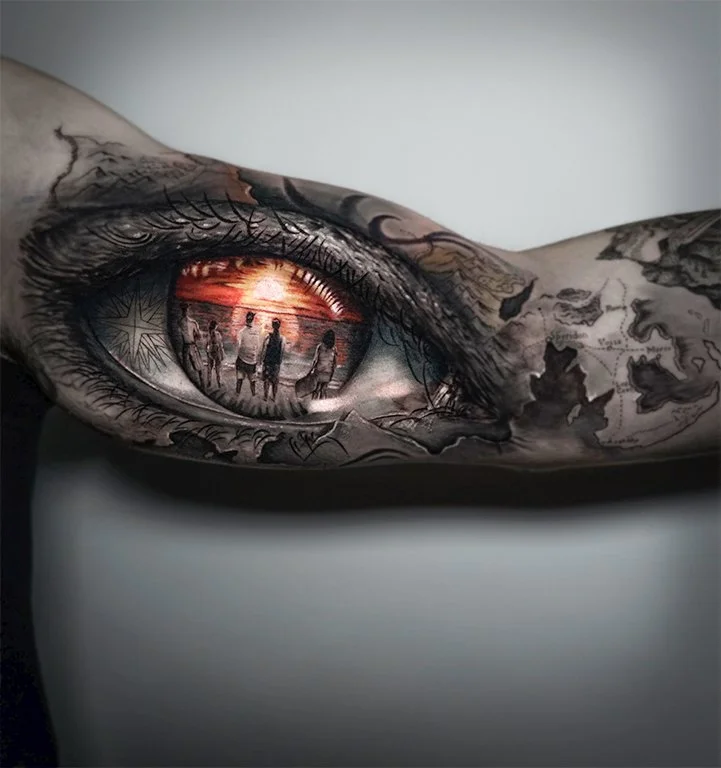 Realistic Eye Tattoos: Windows to the Soul