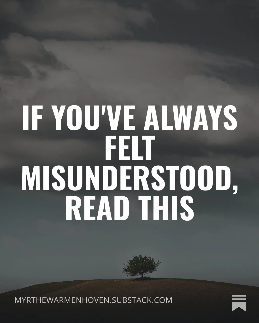 If You've Always Felt Misunderstood, Read This