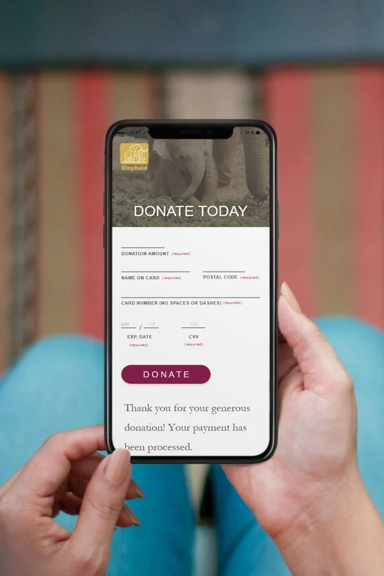 Elephaid Donate Page