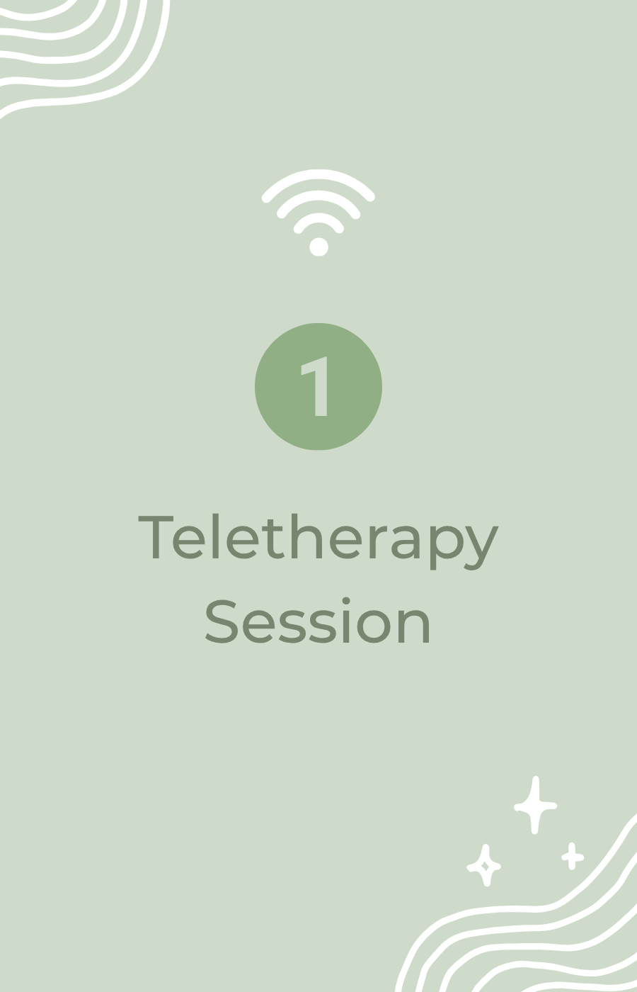 One Teletherapy Session