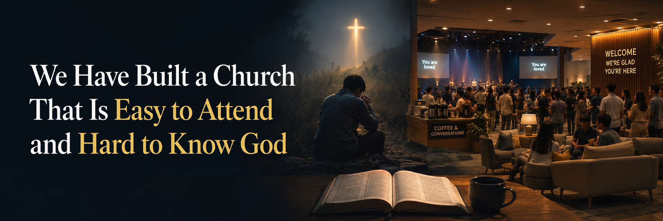 We Have Built a Church That Is Easy to Attend and Hard to Know God.