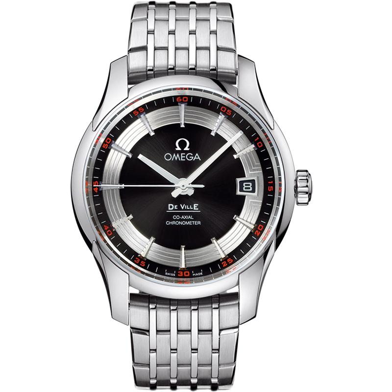 【PRE-OWNED】OMEGA HOUR VISION STEEL BLACK DIAL MENS WATCH 431.30.41.21.01.001 41MM