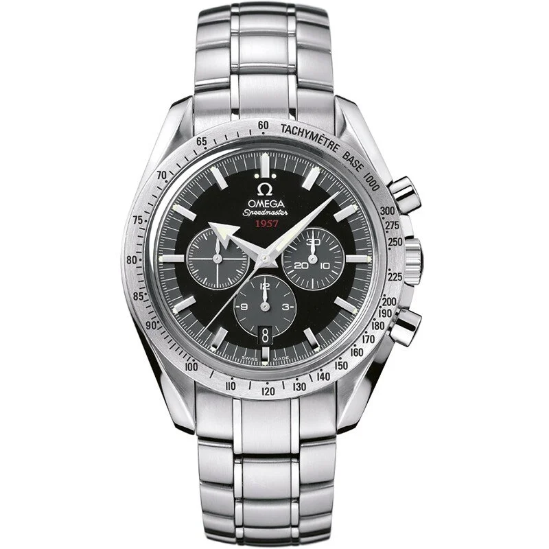 【PRE-OWNED】OMEGA SPEEDMASTER 1957 STEEL BLACK DIAL MENS WATCH 321.10.42.50.01.001 42MM