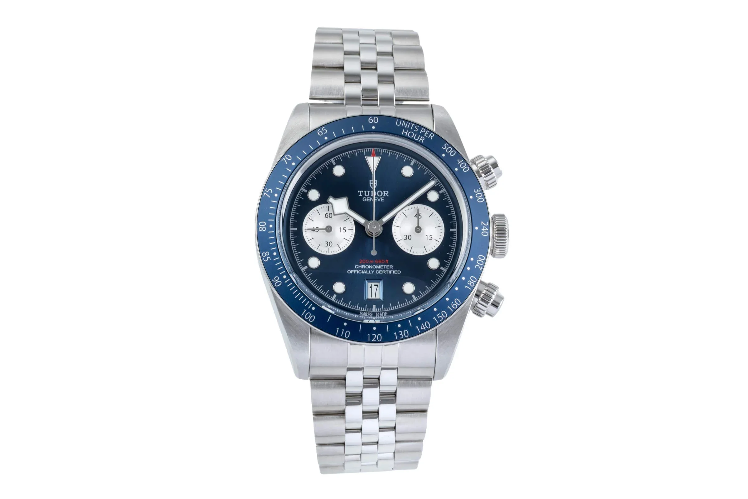 【BRAND NEW】TUDOR BLACK BAY CHRONOGRAPH PANDA DIAL STEEL MENS WATCH 79360B 41MM