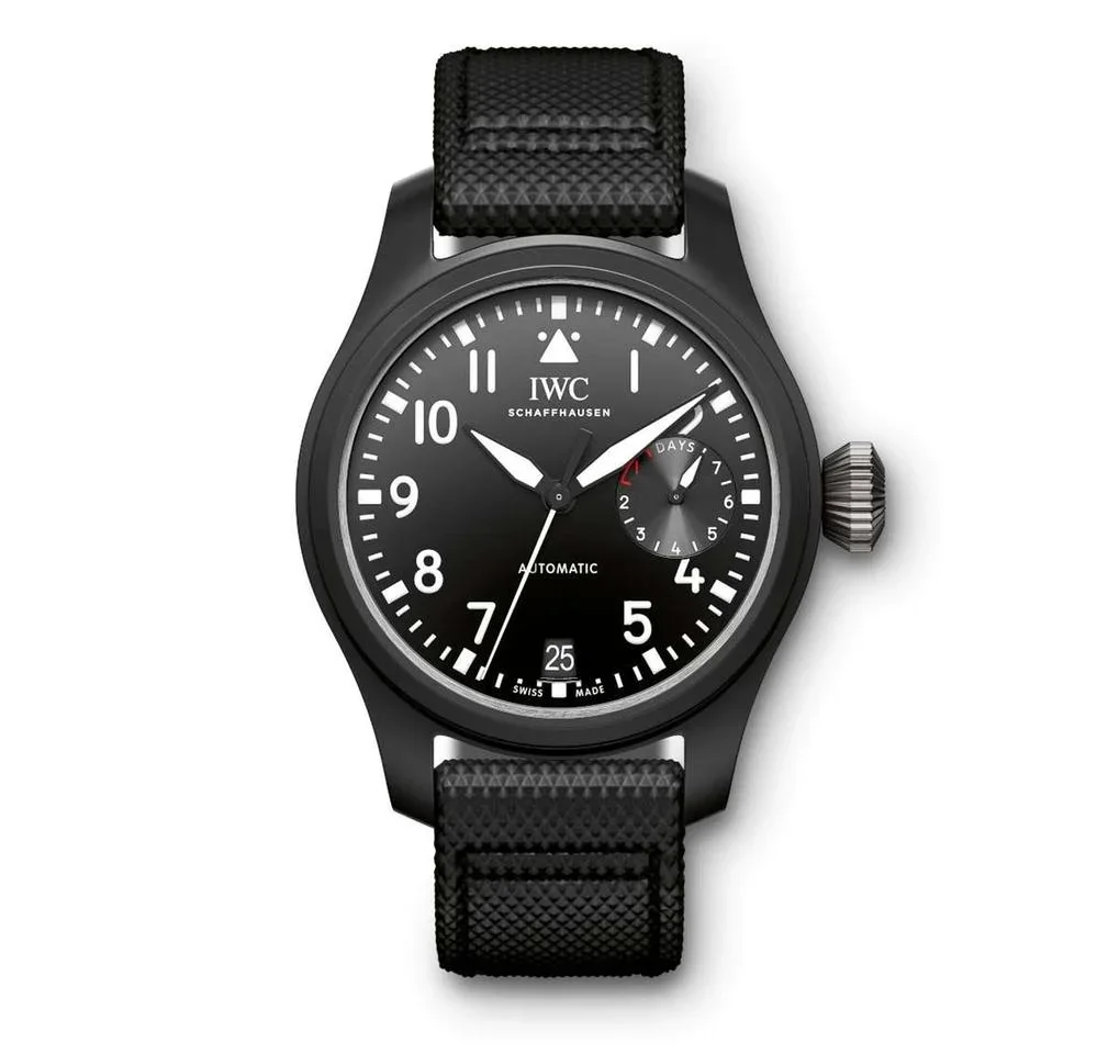 【PRE-OWNED】IWC BIG PILOT'S CERAMIC BLACK DIAL IW502001 46MM