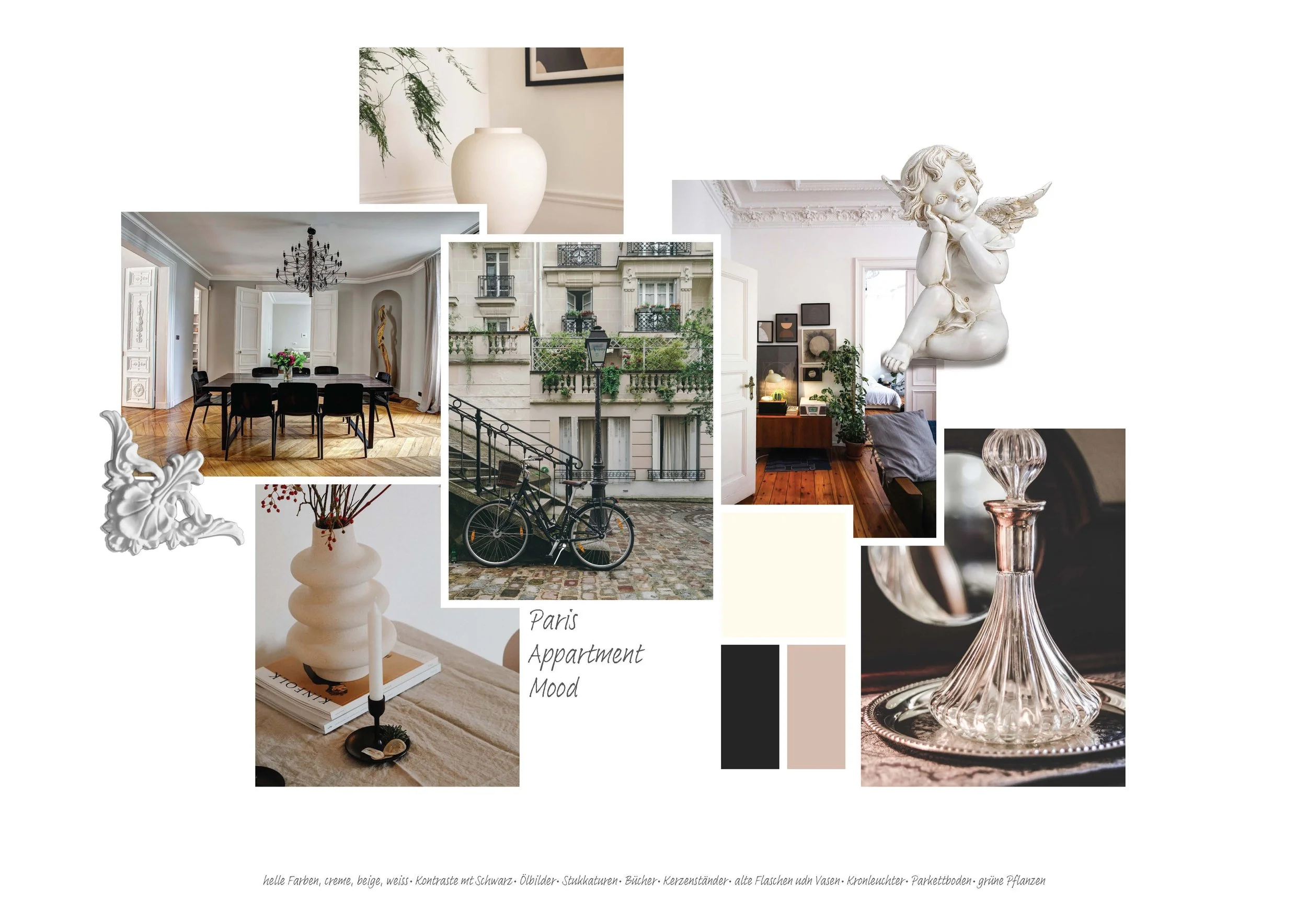 Moodboard Paris Appartment