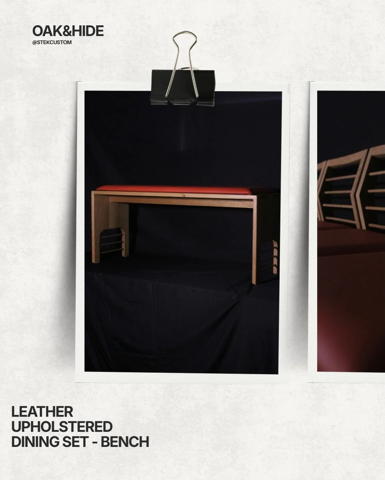 US white oak and fine Scottish leather dining set - 2026

#customfurniture #handmadefurniture
#woodworking #melbourne #furnituredesign