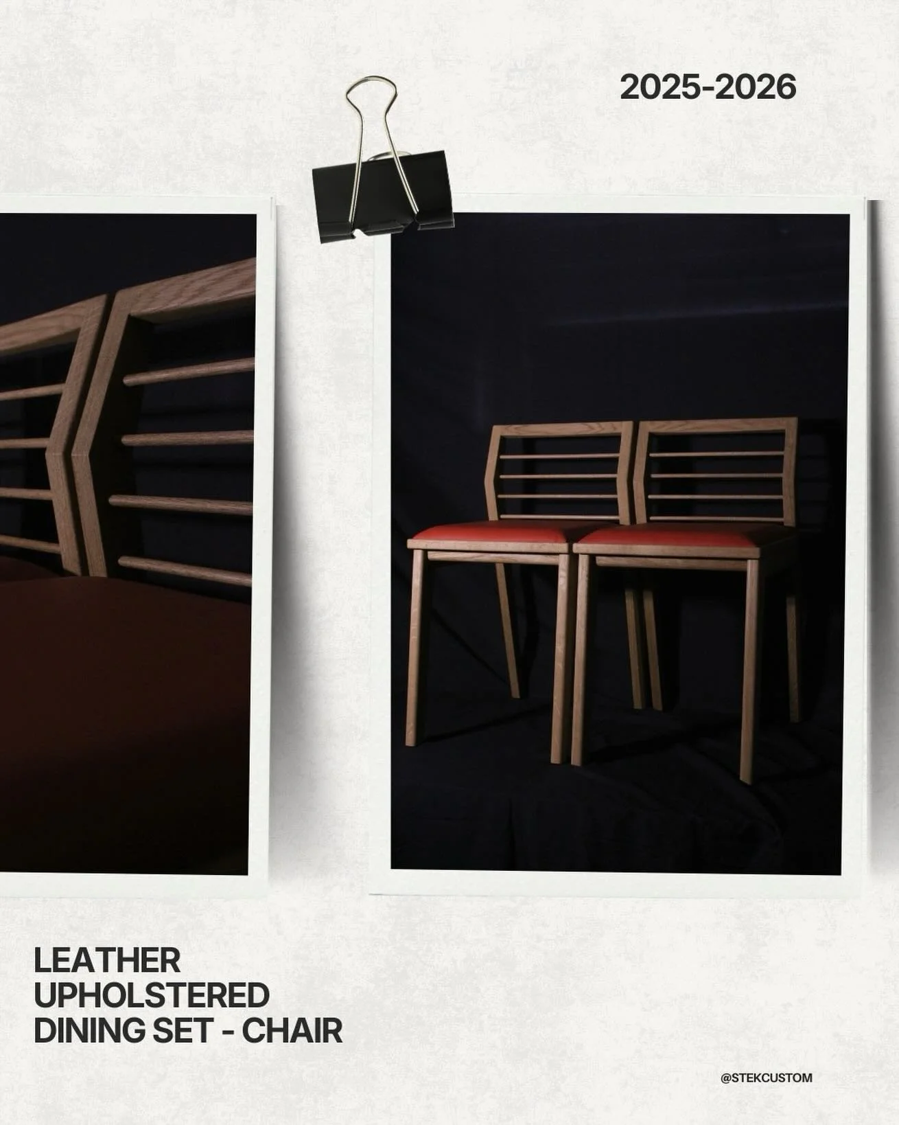 US white oak and fine Scottish leather dining set - 2026

#customfurniture #handmadefurniture
#woodworking #melbourne #furnituredesign