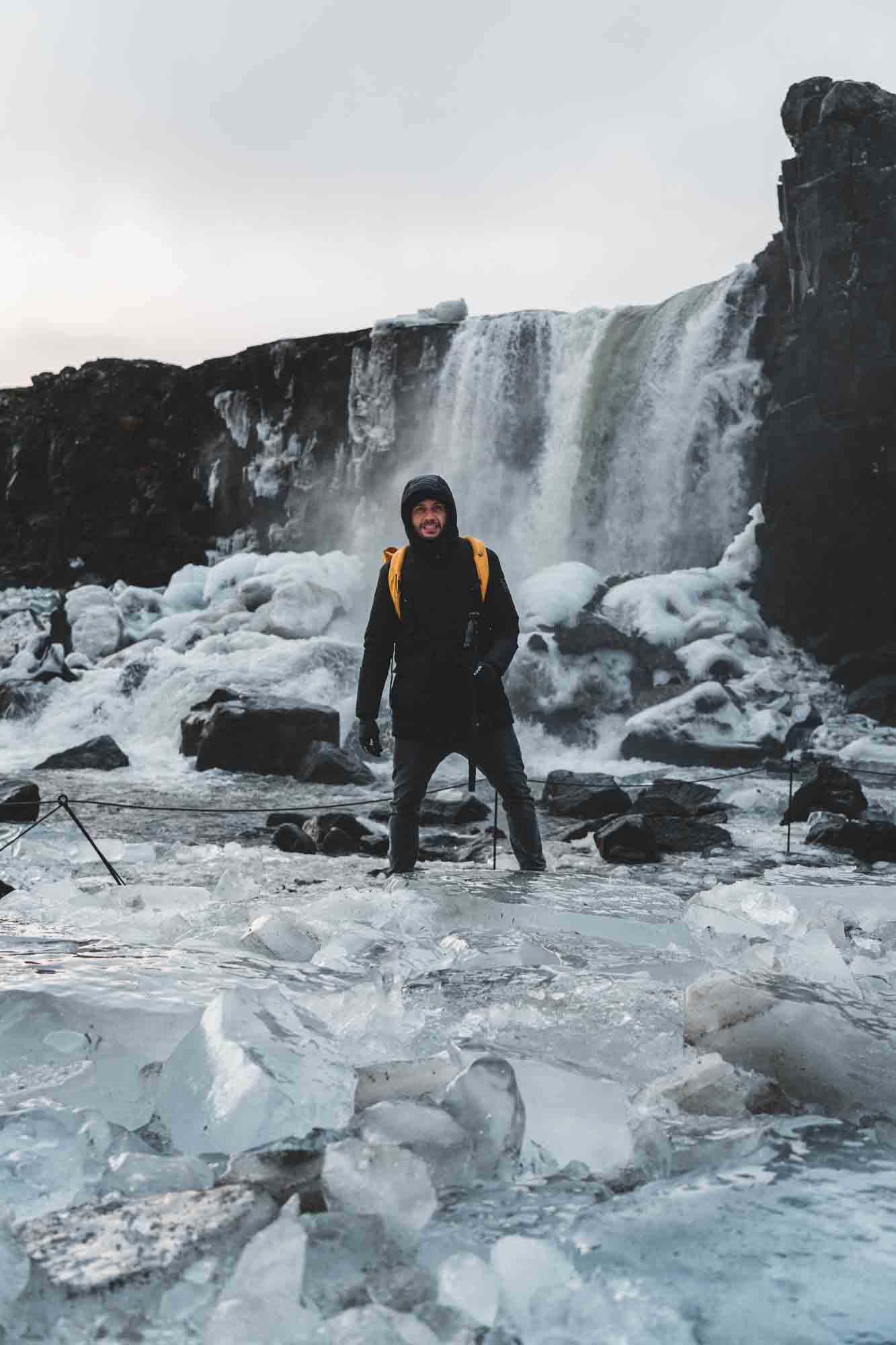 Öxarárfoss Parque Nacional Thingvellir Tour Circulo Dorado Islandia