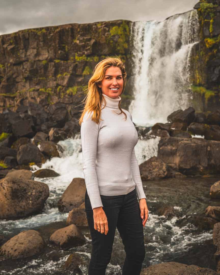 Öxarárfoss Parque Nacional Thingvellir Tour Circulo Dorado Islandia