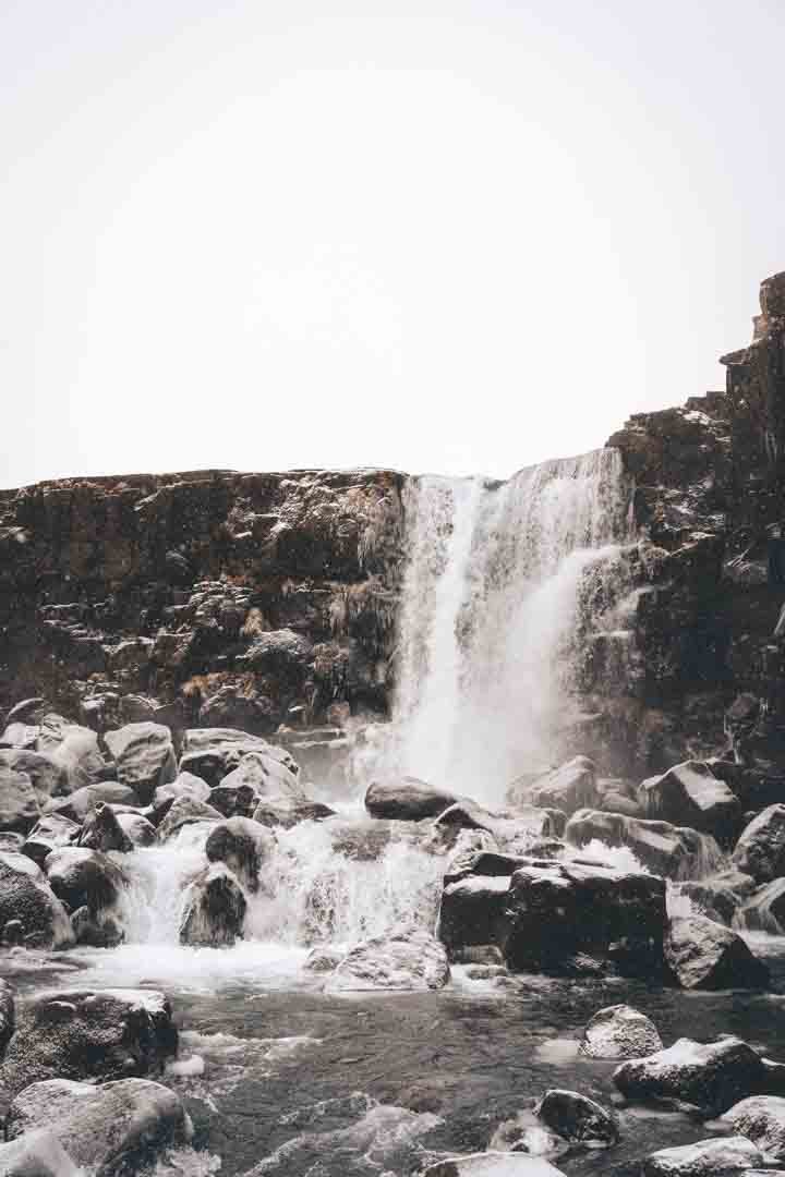 Öxarárfoss Parque Nacional Thingvellir Tour Circulo Dorado Islandia