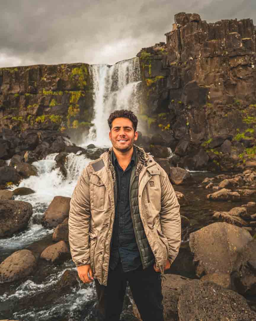 Öxarárfoss Parque Nacional Thingvellir Tour Circulo Dorado Islandia