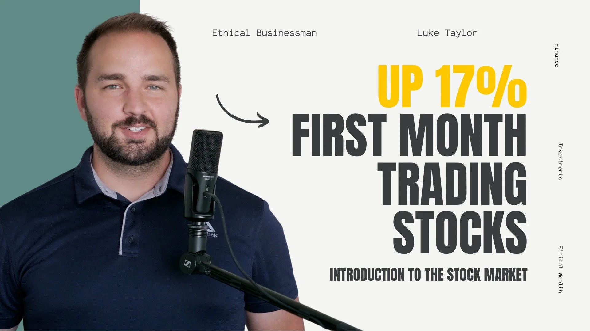 First Month Trading Stocks - Up 17% - Learn to Invest with Me