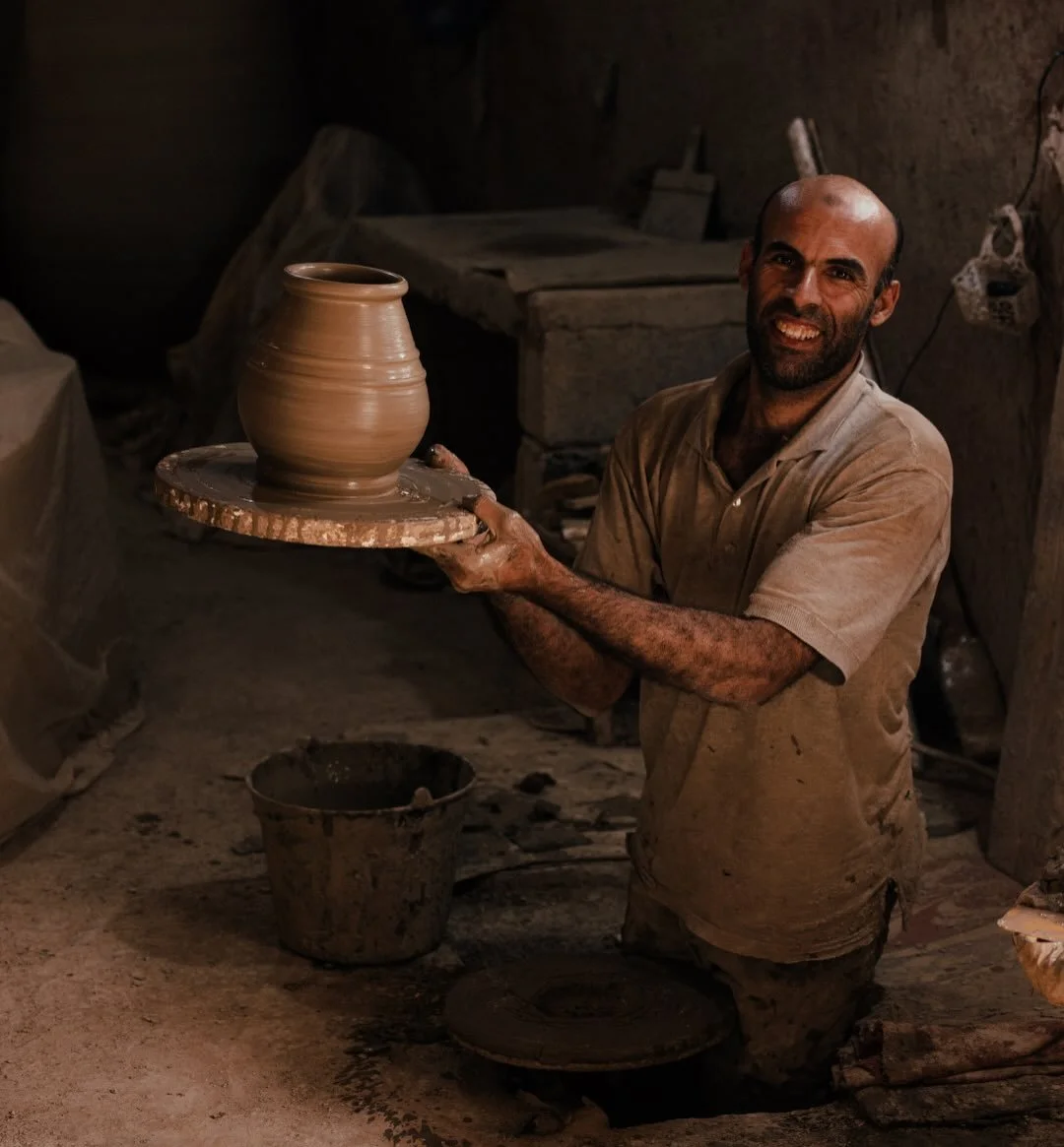 A little look behind the scenes at @barbarypotsmorocco 🇲🇦

From raw clay to fired and finished pots, this is where the magic happens.

Our workshop is where we experiment, refine, and bring each design to life - one piece at a time 🕰️