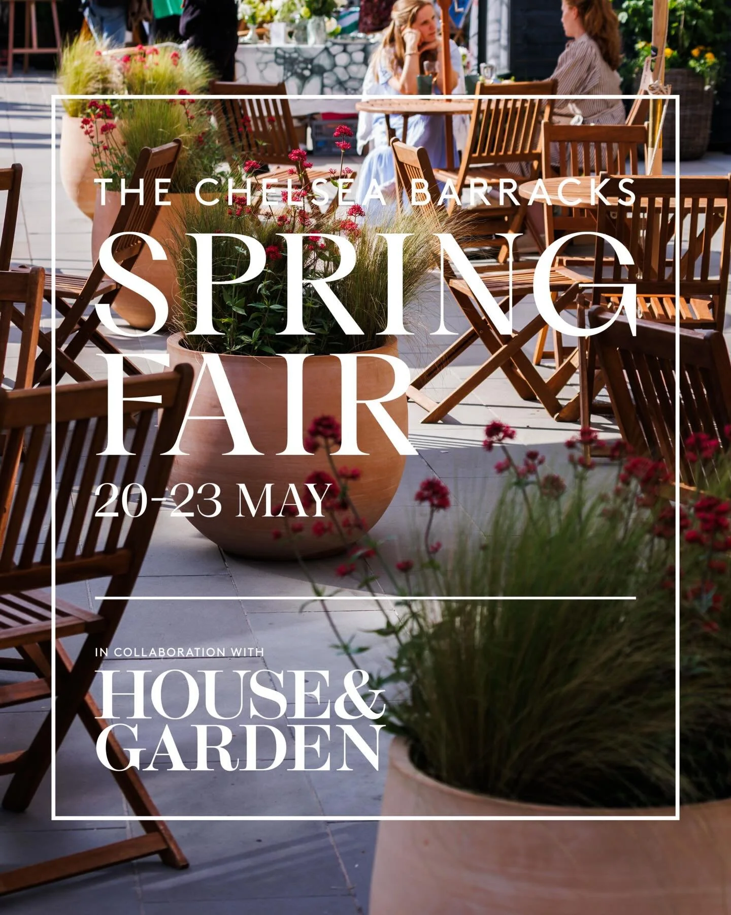 Less than one month to go until we return to @chelseabarracks Spring Fair 🌿🌸

Join us from the 20th - 23rd May, just a stone&rsquo;s throw from RHS Chelsea Flower Show 💐

Our hand thrown Moroccan pots will be positioned  alongside a wonderful line