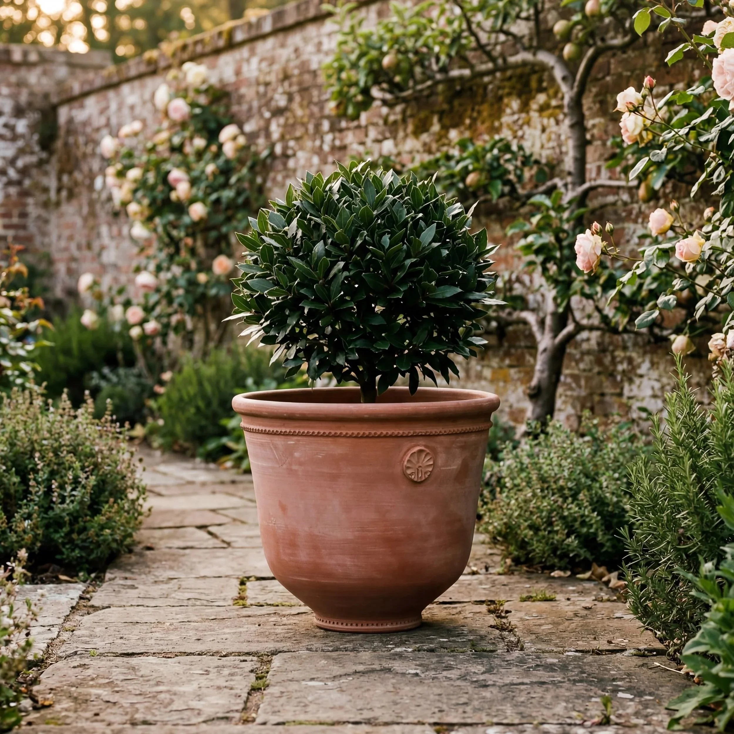 The Coquille - Terracotta Pot by Barbary
