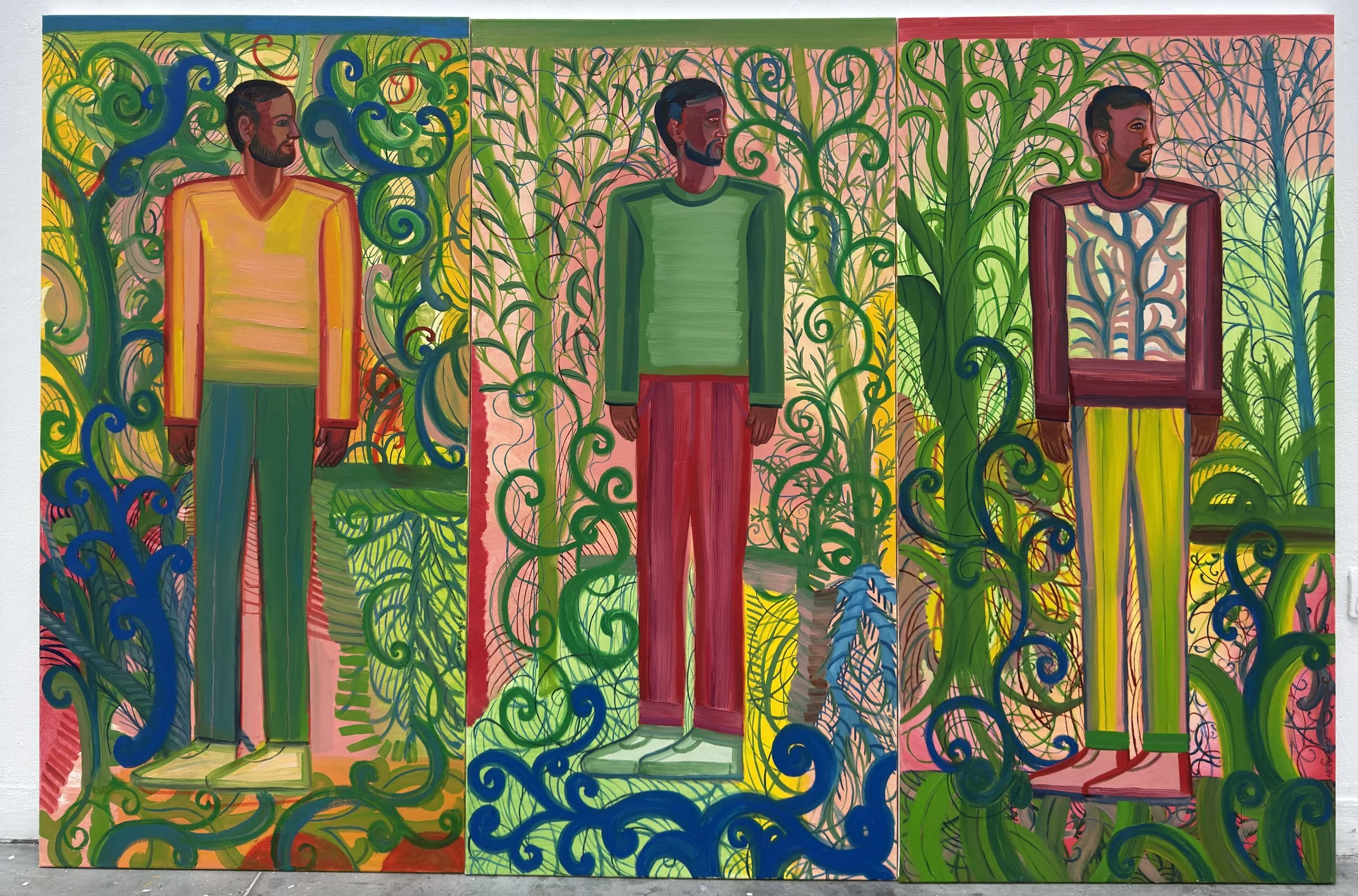 Here or There | 2026 | 76 x 153 cm (29-7/8 x 60-1/4") | Oil on Canvas