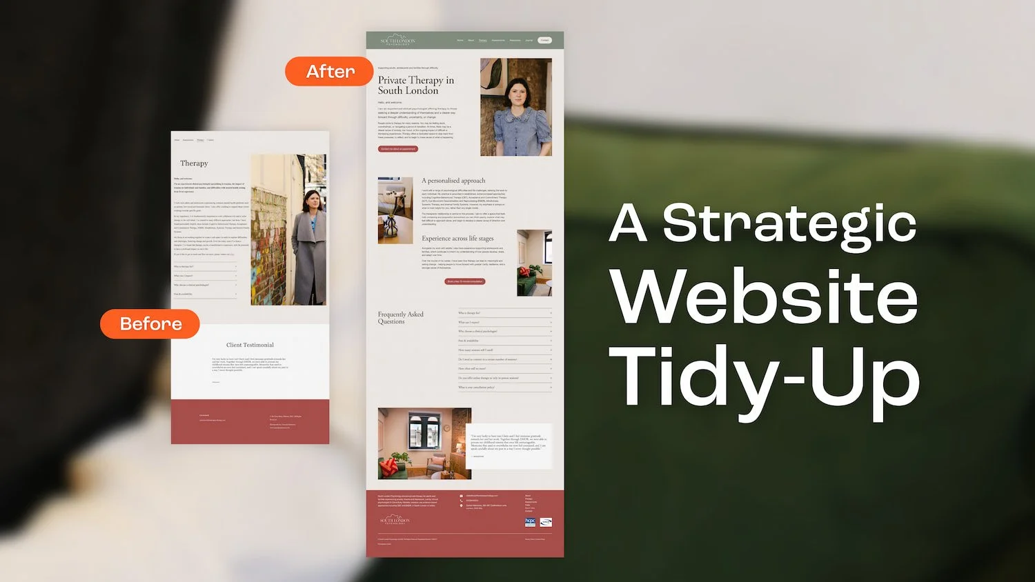 Case Study: A Strategic Website Tidy-Up - Improving Design, Structure and SEO