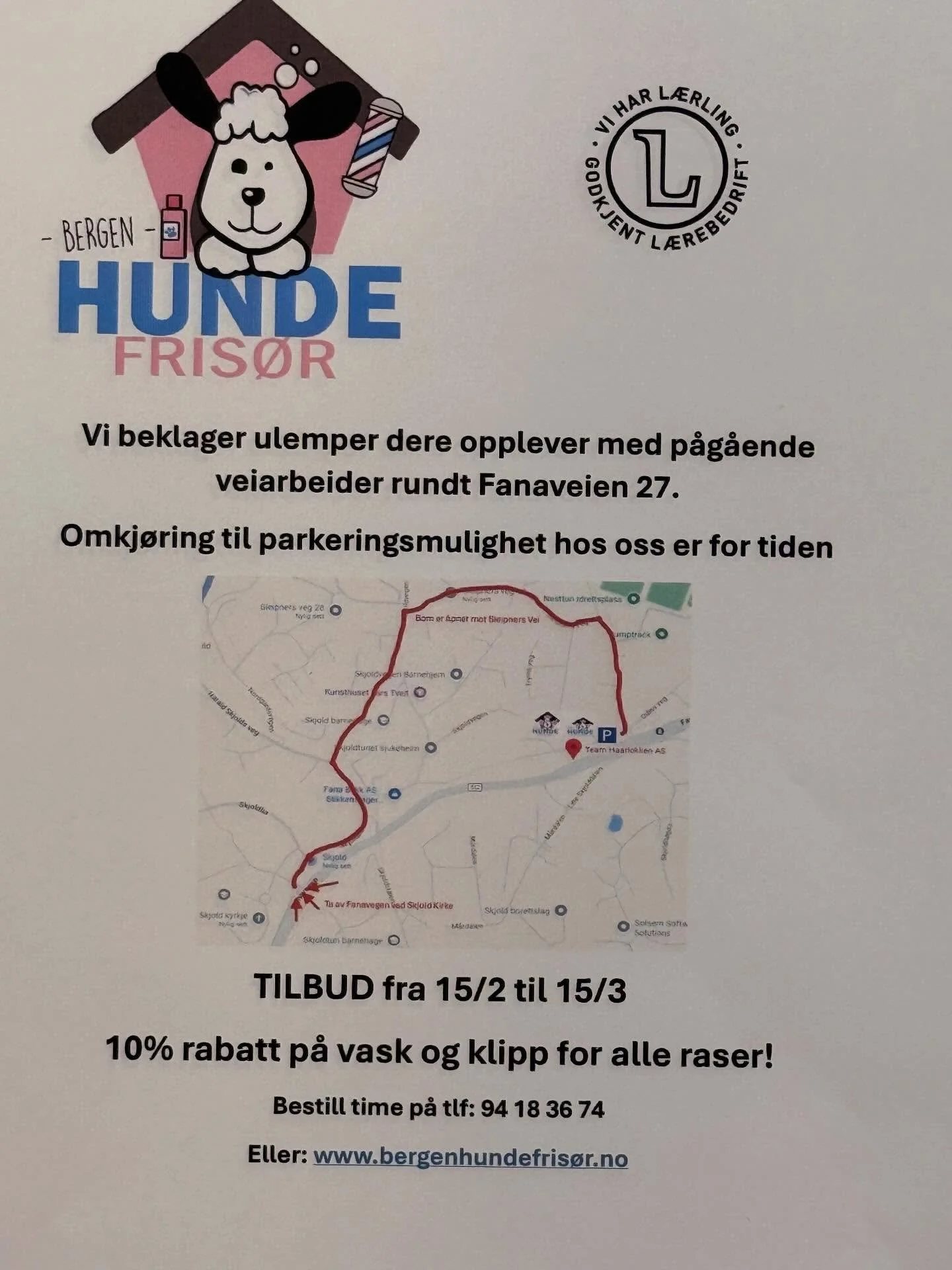 Kampanje Bergen hundefris&oslash;r ❤️❤️❤️❤️🐩🐩🐕&zwj;🦺🐕&zwj;🦺🐕&zwj;🦺🐾🐾
