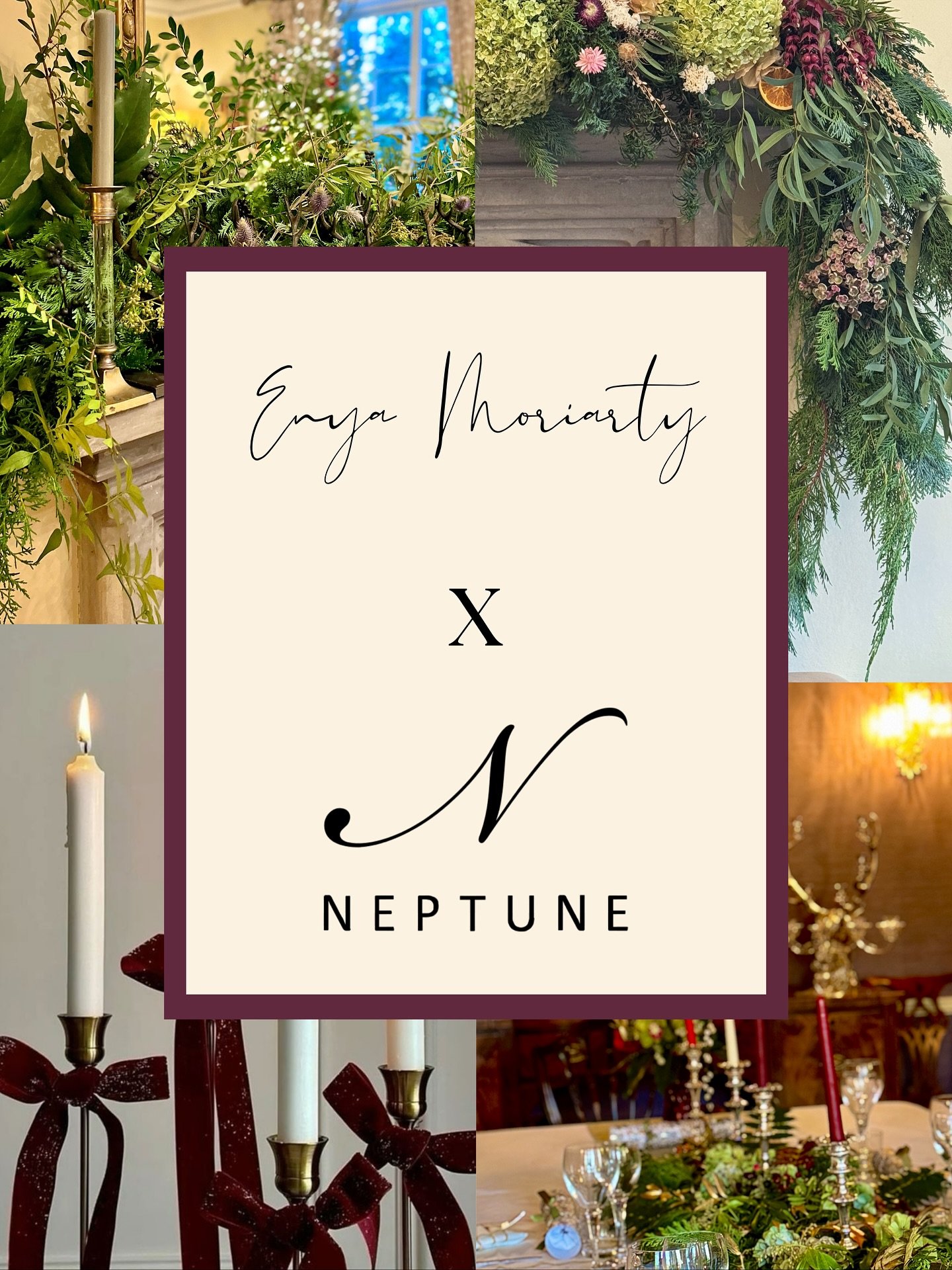 Join us at the beautiful @neptuneknutsford , for a creative and festive afternoon, including:

🎄2-hour Demonstration, with three different table styling designs

🎄Floristry &amp; Tablescaping Tips &amp; Tricks

🎄Creative Festive Ideas

🎄Hosting H