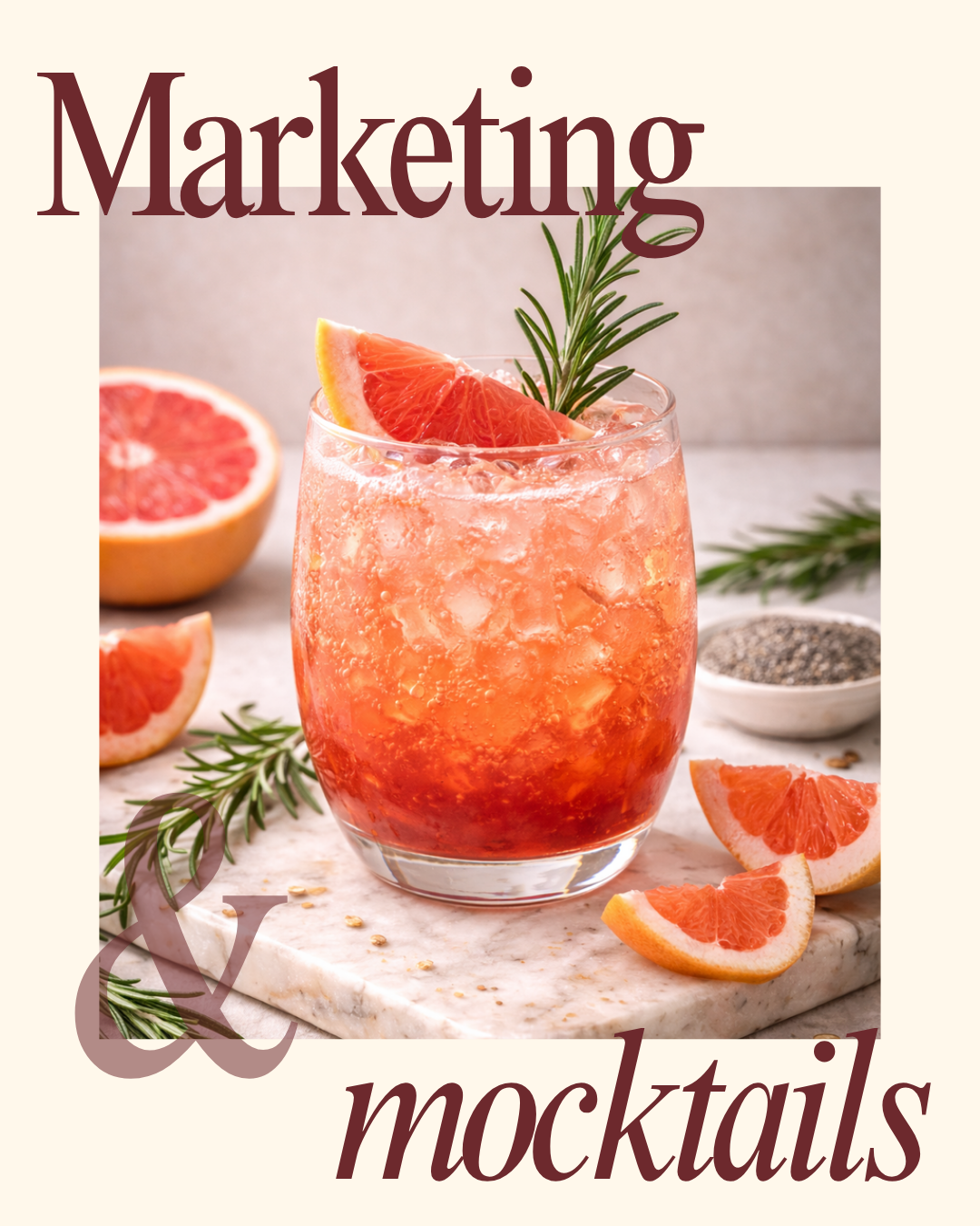 Marketing & Mocktails with Calligraphy Workshop