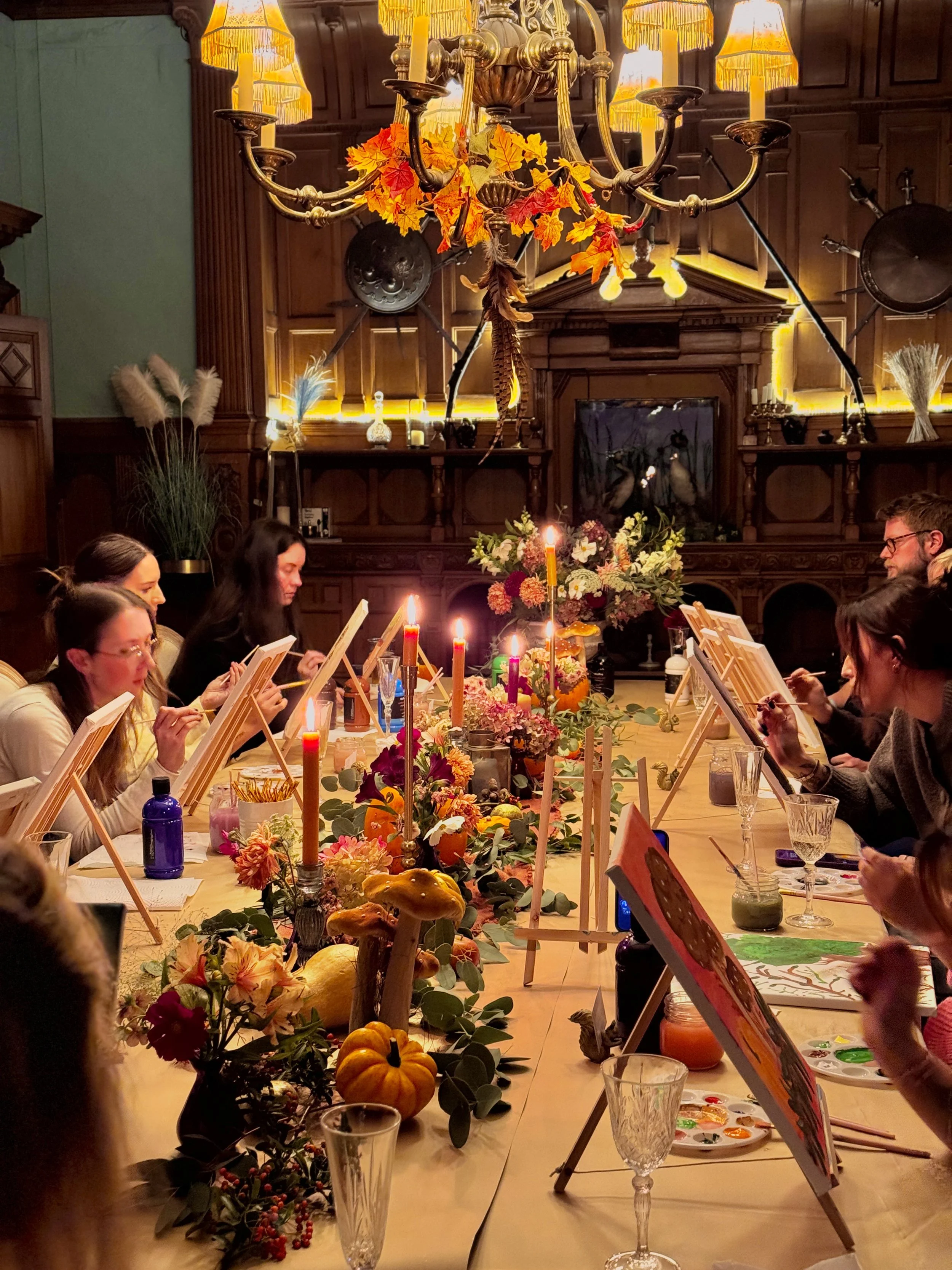Sip &amp; Paint Autumn at Berwick House