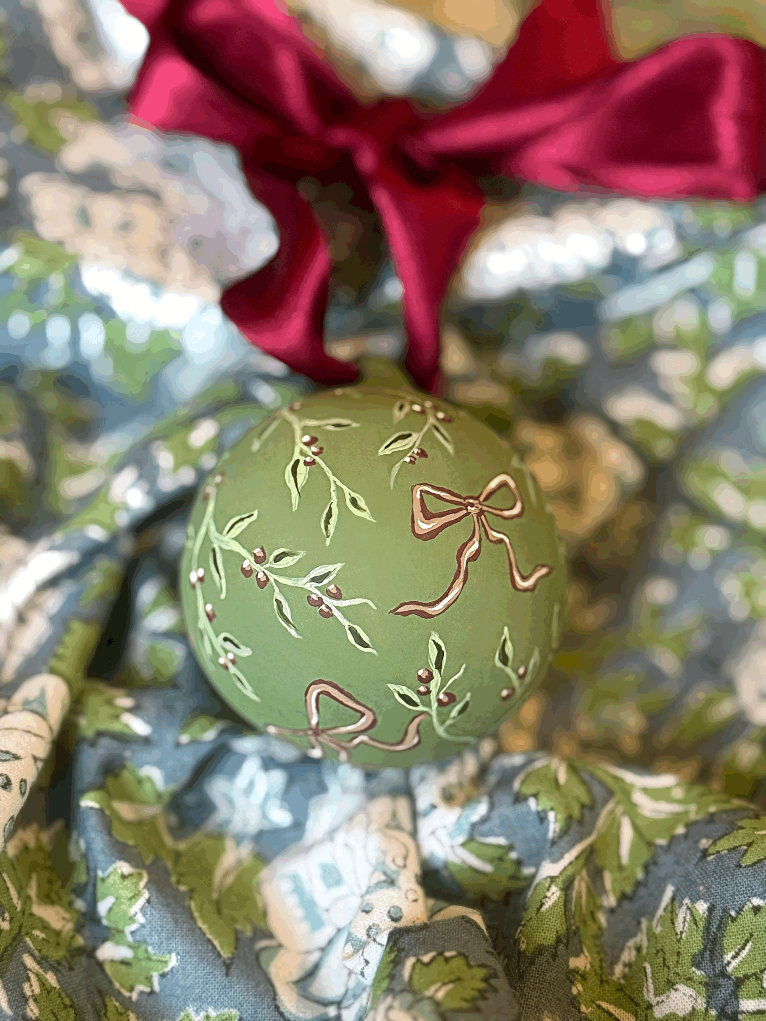 Bauble Painting at Berwick House