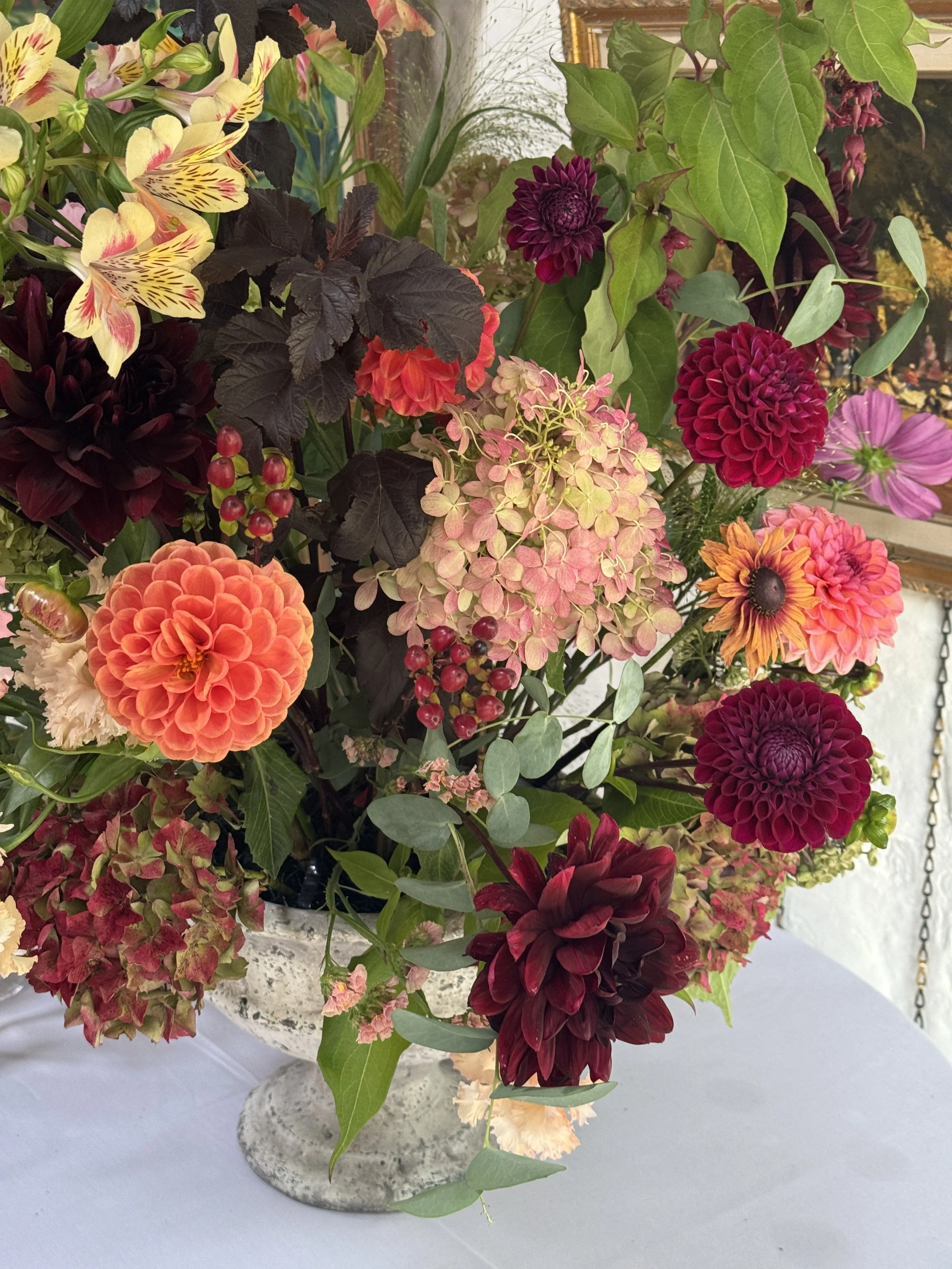 Autumn Hand-tied Bouquets in the Peak District