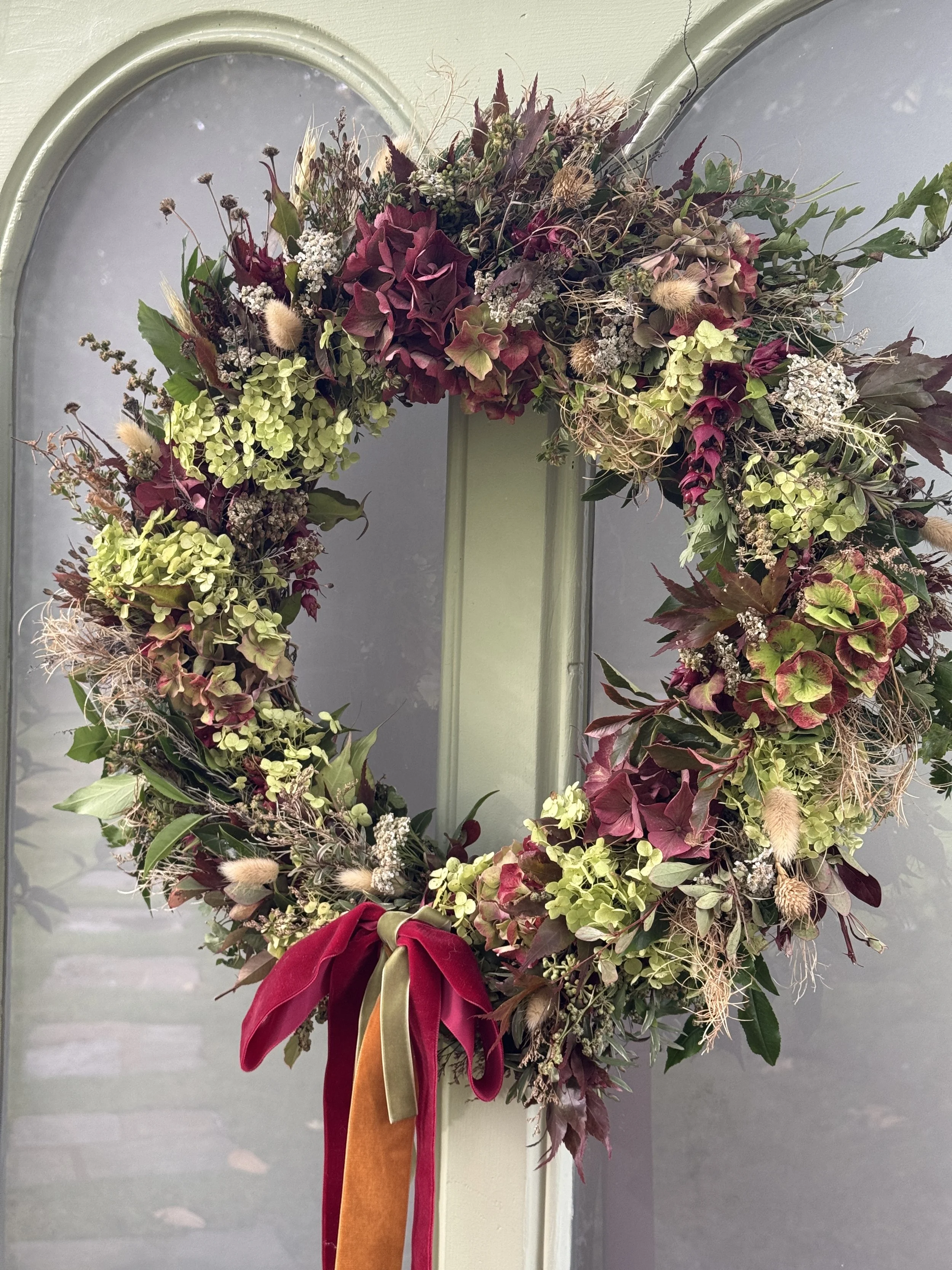 Autumn Wreath Making in the Peak District