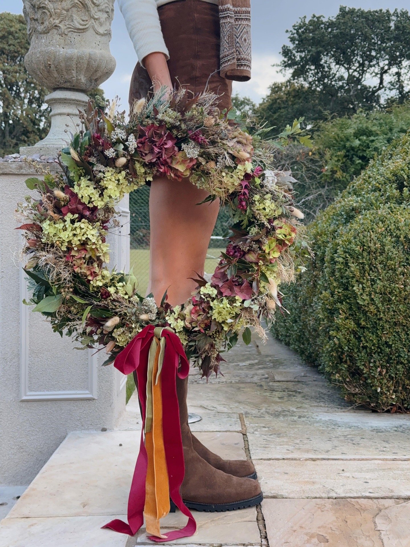 Autumn Wreath Making at Berwick House