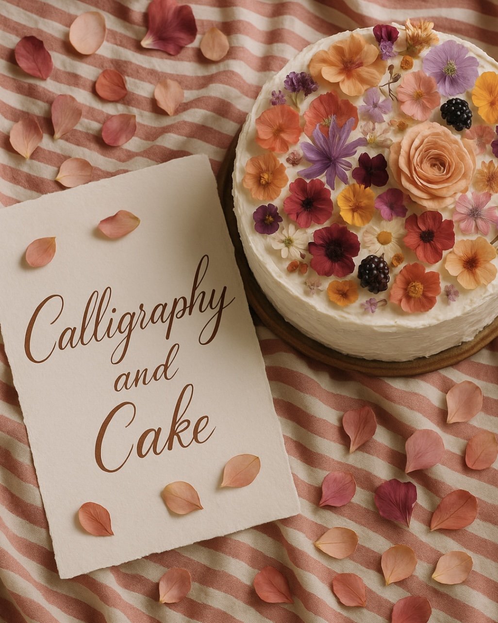 Calligraphy & Cake - Knutsford
