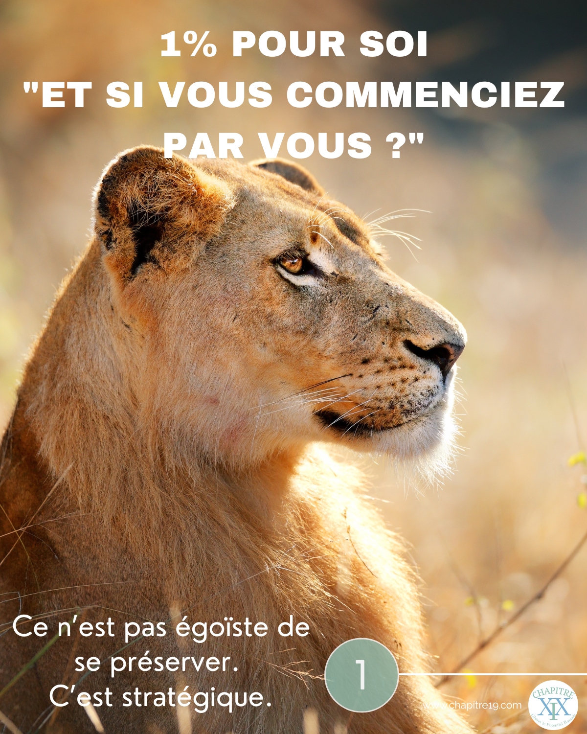 1 % pour soi : et si le leadership commençait là ?