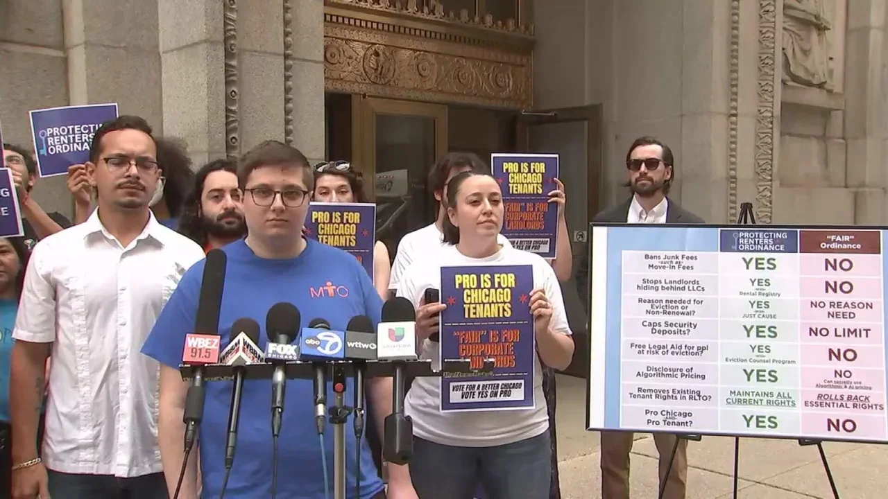 Advocates speak against ordinance that would scale back some tenant protection proposals in Chicago