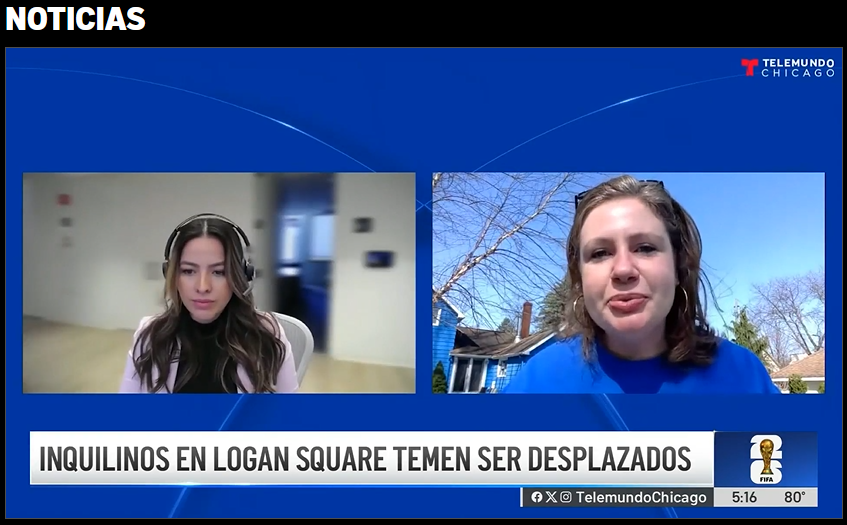 Inquilinos en Logan Square temen ser desplazados por el aumento en la renta