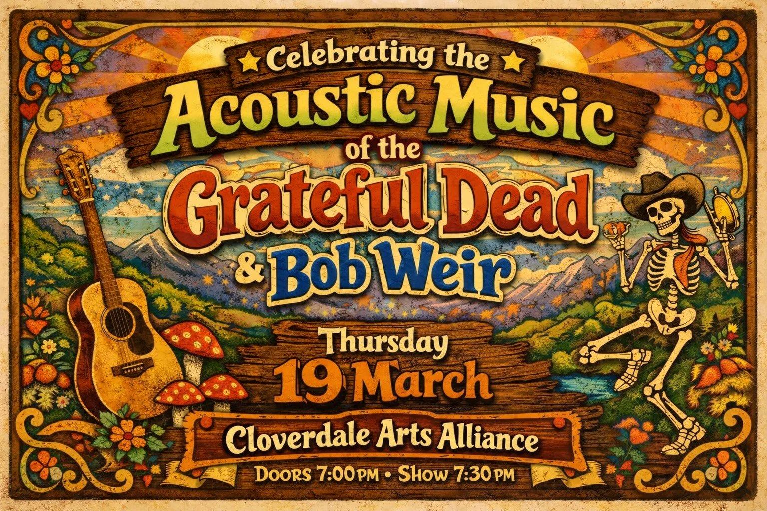 An Acoustic Celebration of the Grateful Dead and Bob Weir