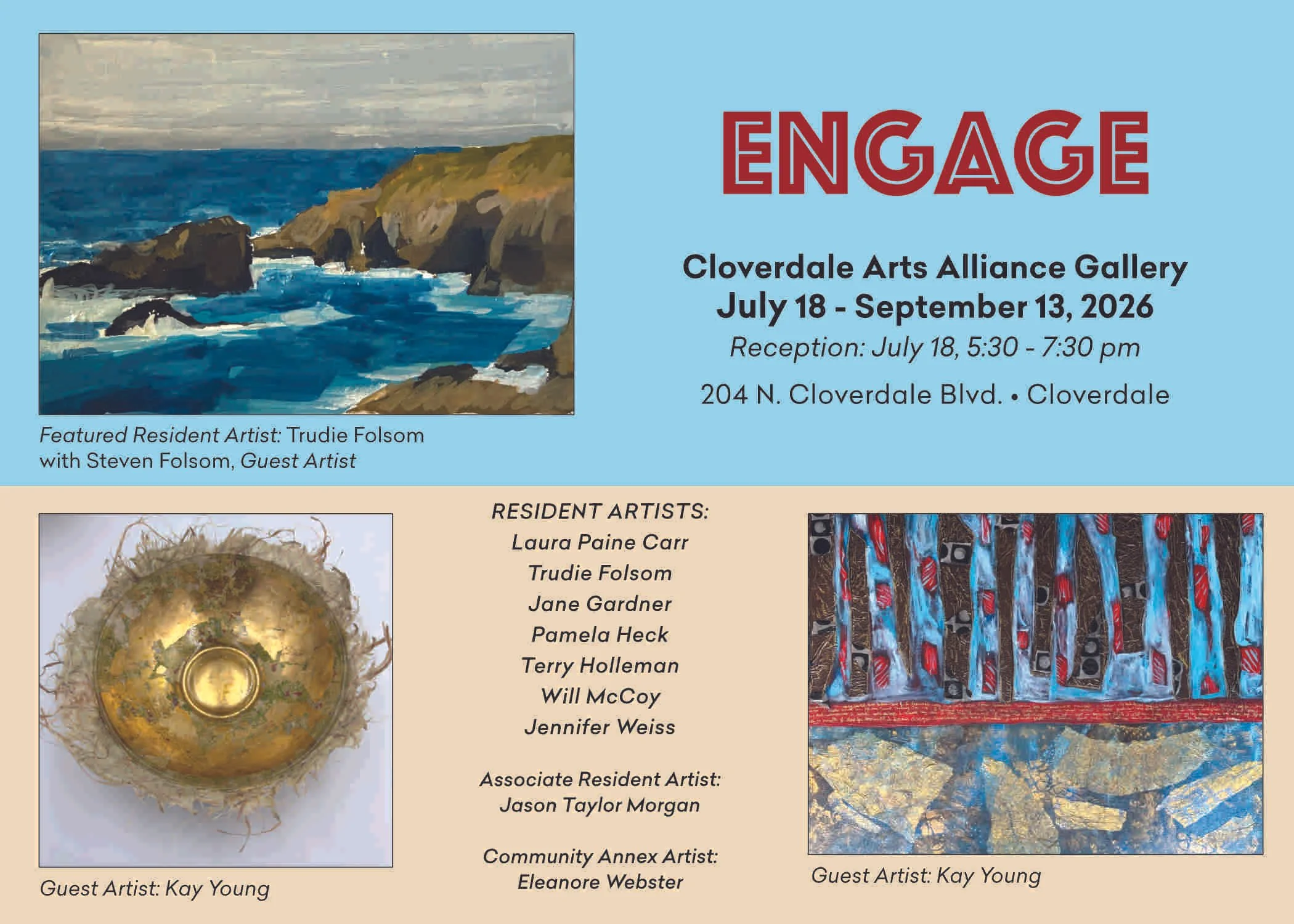 GALLERY EXHIBITION: ENGAGE