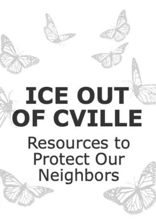 ICE Out of Cville Zine!