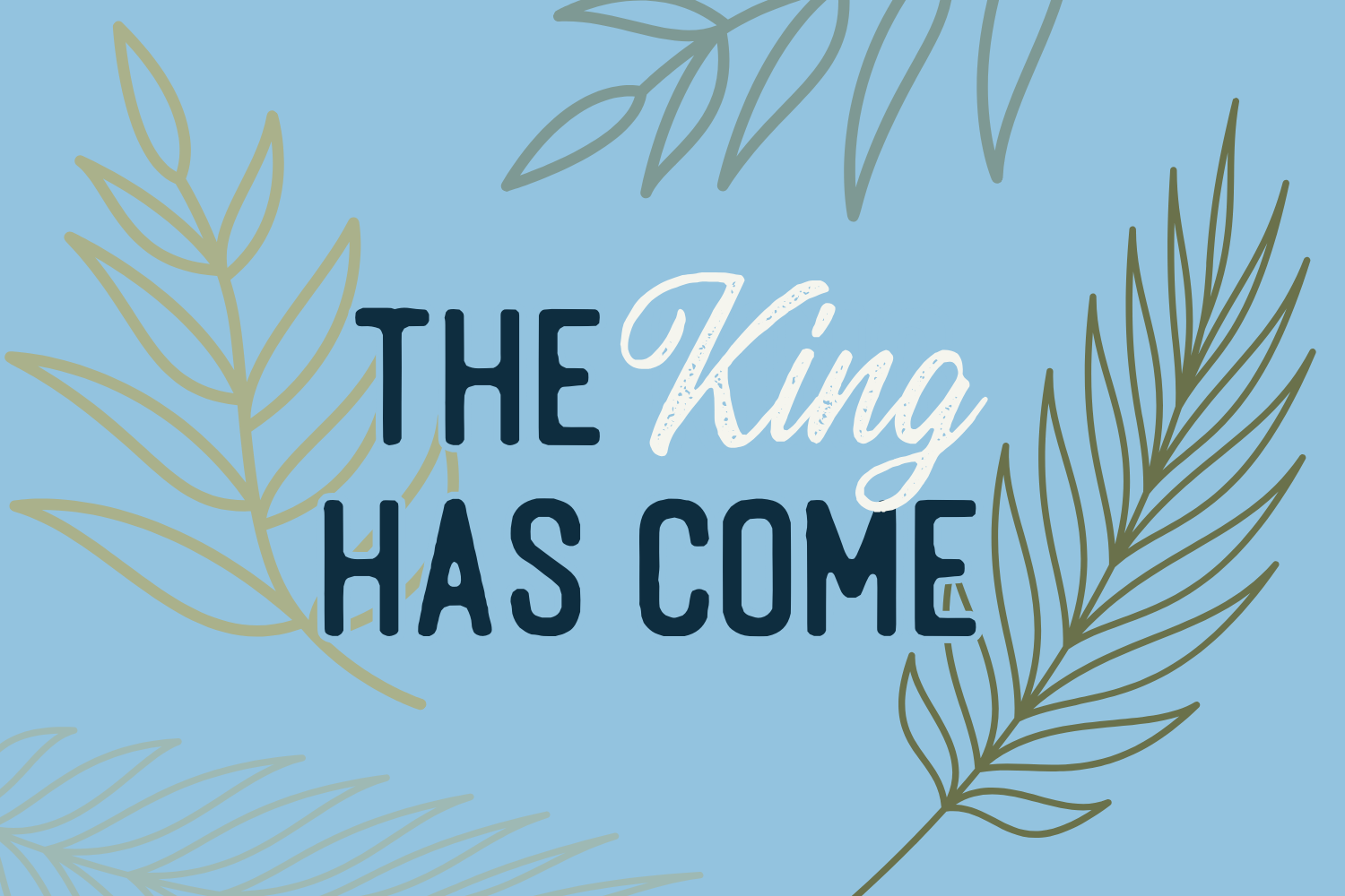 Easter Devotional - Day 1 - Palm Sunday