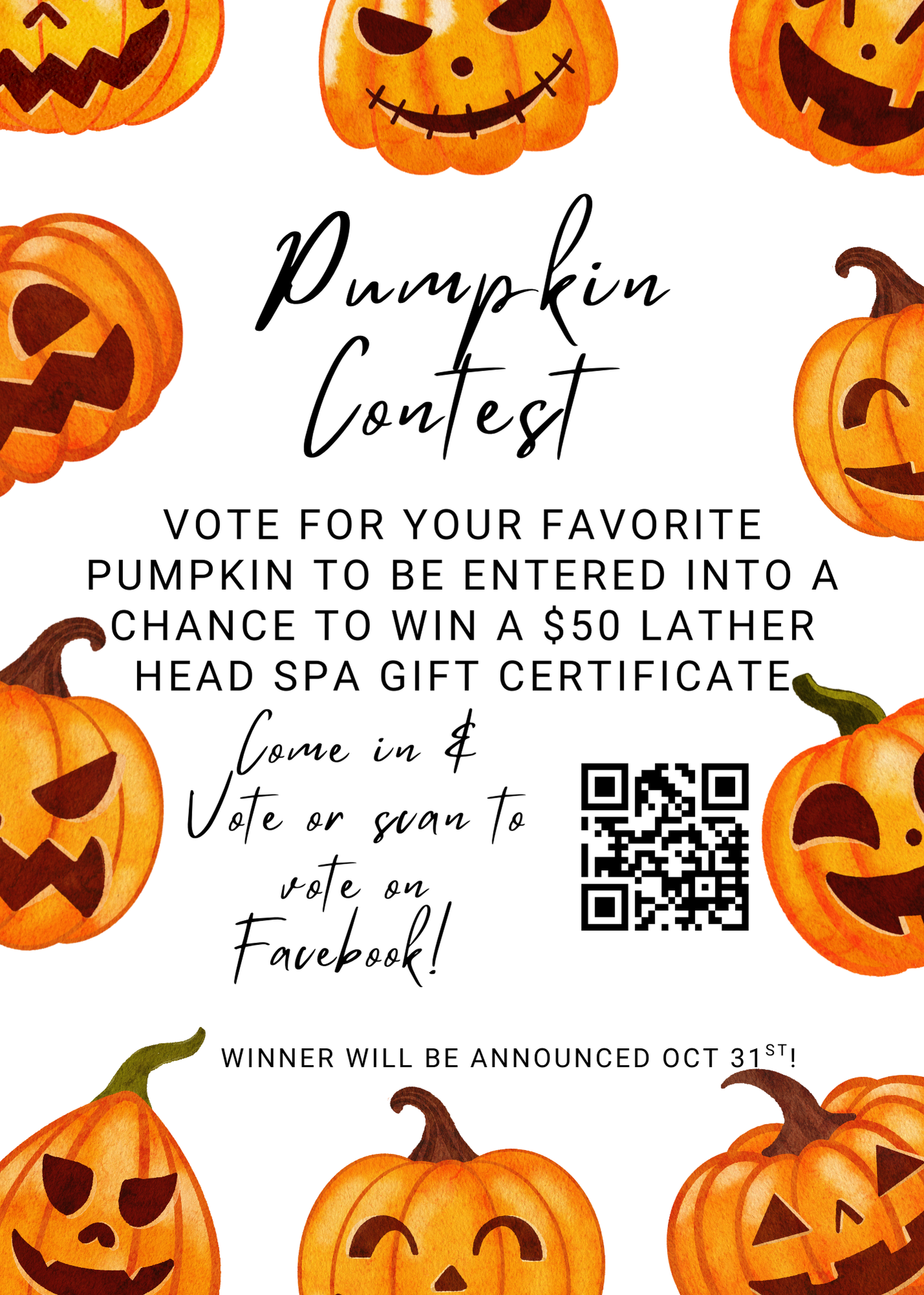 Pumpkin Contest