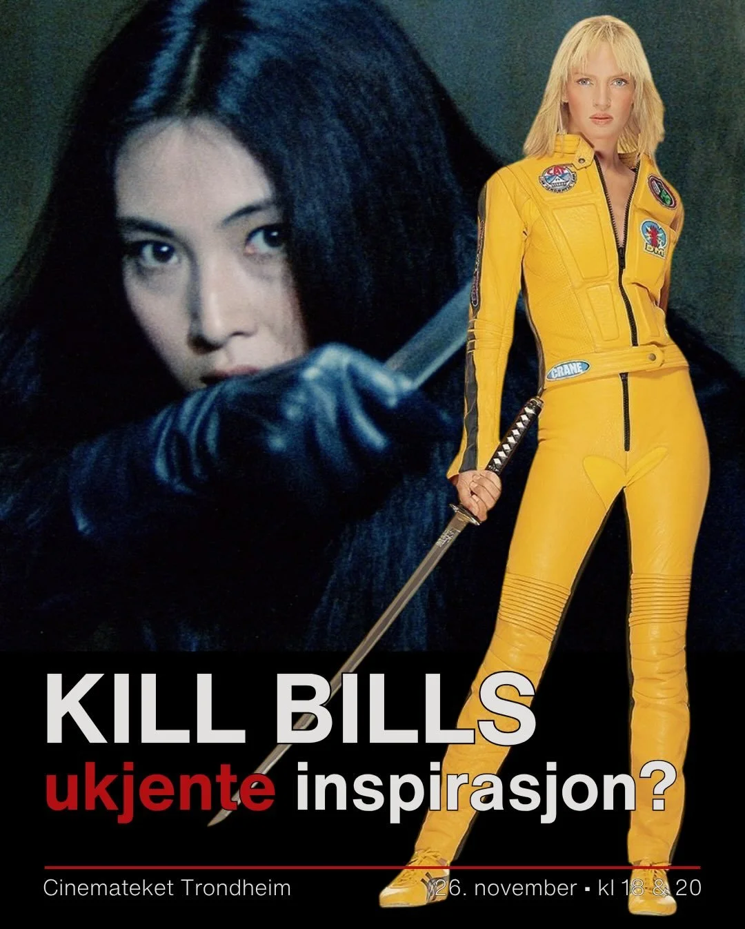 Se to av filmene fra Female Prisoner Scorpion serien p&aring; Cinemateket! 26.11 - Kl. 18.00 og 20.00 🦂🎬