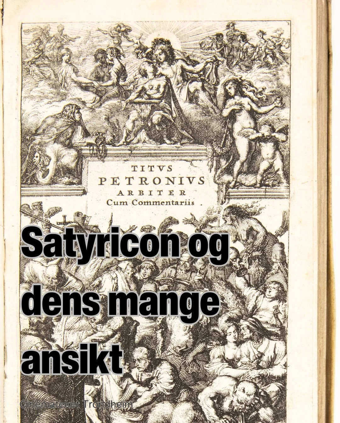 I morgen viser vi Fellini&rsquo;s Satyricon! Se den klokken 18.00 p&aring; Cinemateket🎞️🎬