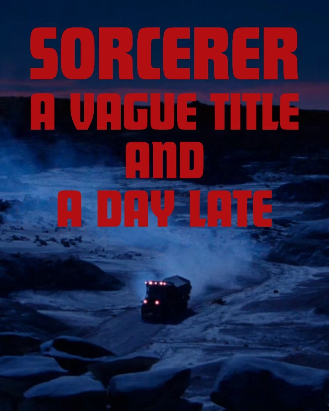 Vi viser Sorcerer p&aring; Cinemateket, onsdag klokken 18.00 🎞️ I kjent stil har vi litt bakgrunnsinfo du kan bryne deg p&aring; f&oslash;r filmen. Ikke vent for lenge med &aring; skaffe deg billett, det forventes stort oppm&oslash;te p&aring; semes