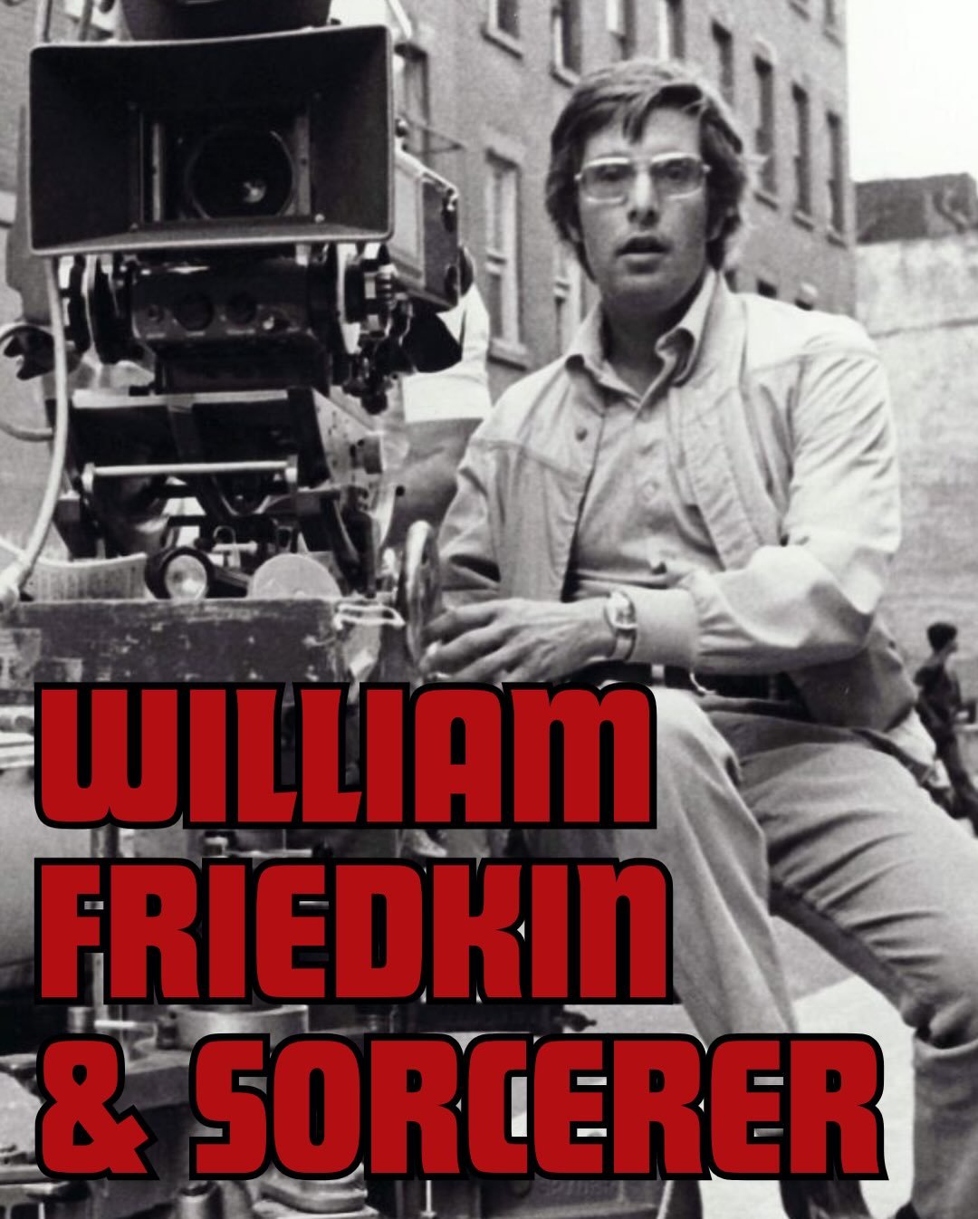 I morgen ruller vi i gang v&aring;rsemesteret med Sorcerer! Ingen d&aring;rlig start det😏 Her kan du lese om William Friedkin, og hans noe spesielle v&aelig;rem&aring;te p&aring; set. Ses i morgen kl. 18.00. 🍿🎬